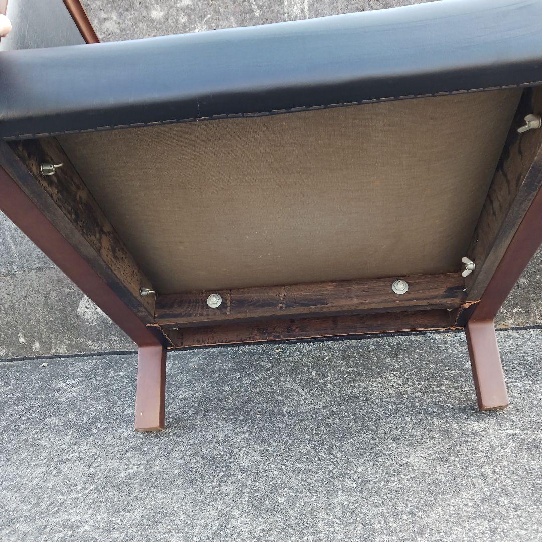 富士ファニチア　一人掛けソファー　②