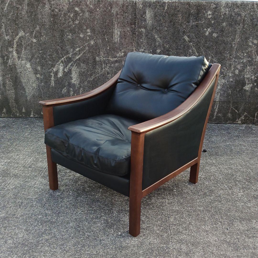 富士ファニチア　一人掛けソファー　②