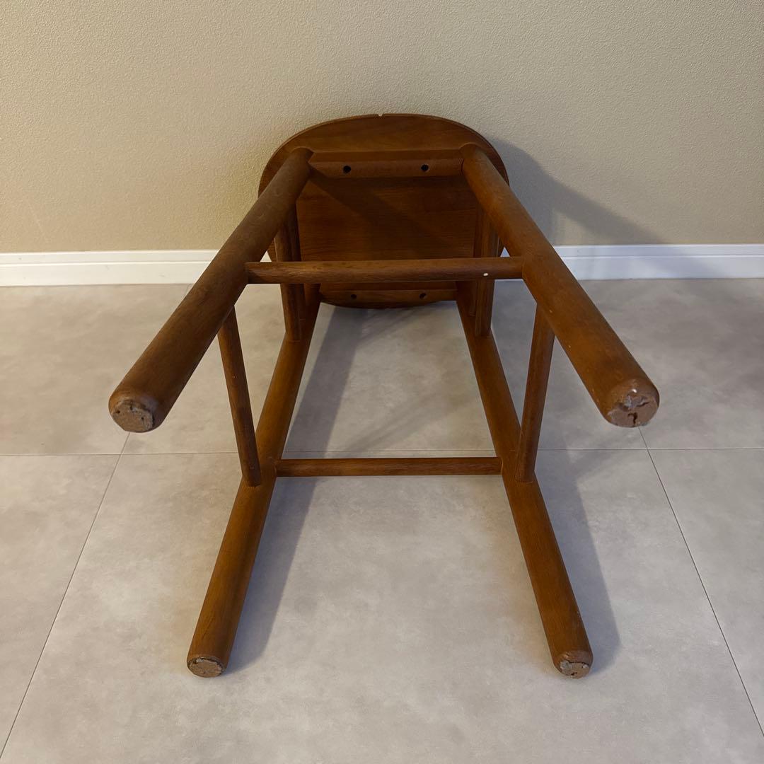 本当に綺麗です！★カリモク★ヴィンテージ★木製スツール