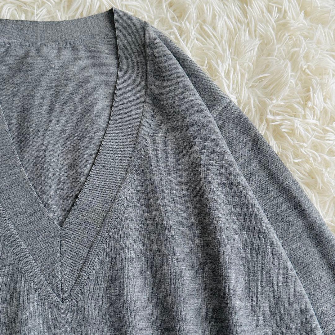 【未使用級✨】ドゥーズィエムクラス MILLENNIUM Vネック 25AW