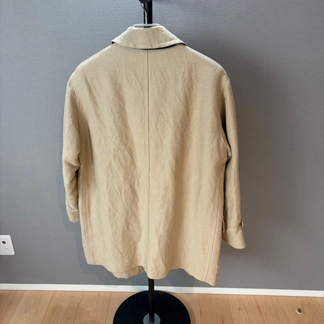 A.PRESSE Linen Half Coat ベージュ