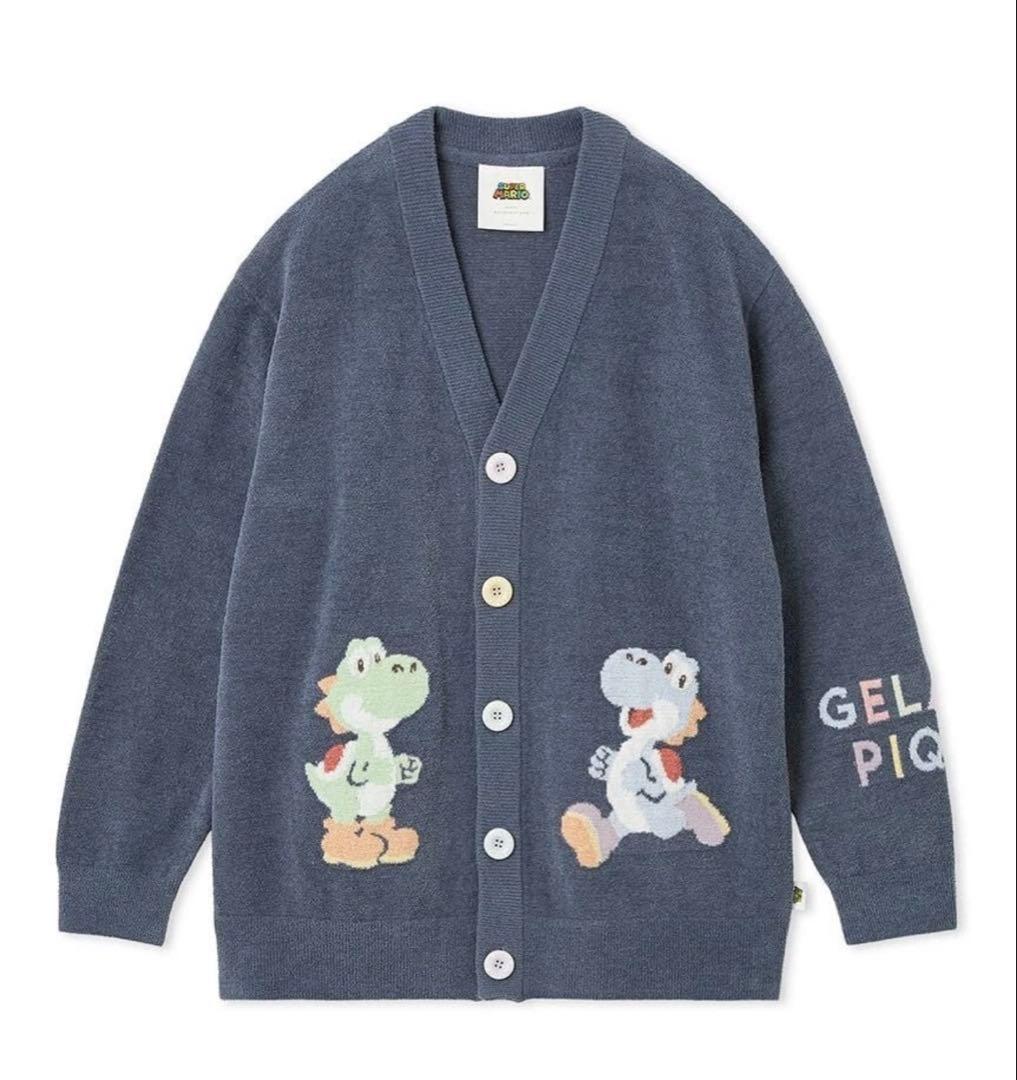 Gelato Pique ジェラートピケ マリオ ヨッシー カーディガン