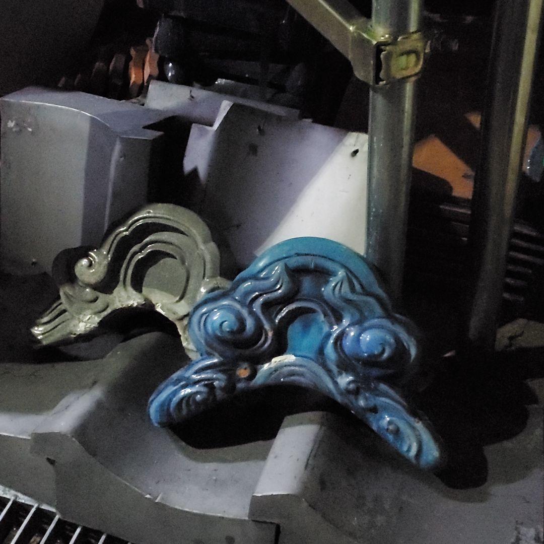 鬼瓦、一文字3枚セット