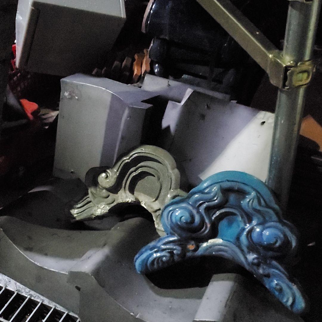 鬼瓦、一文字3枚セット