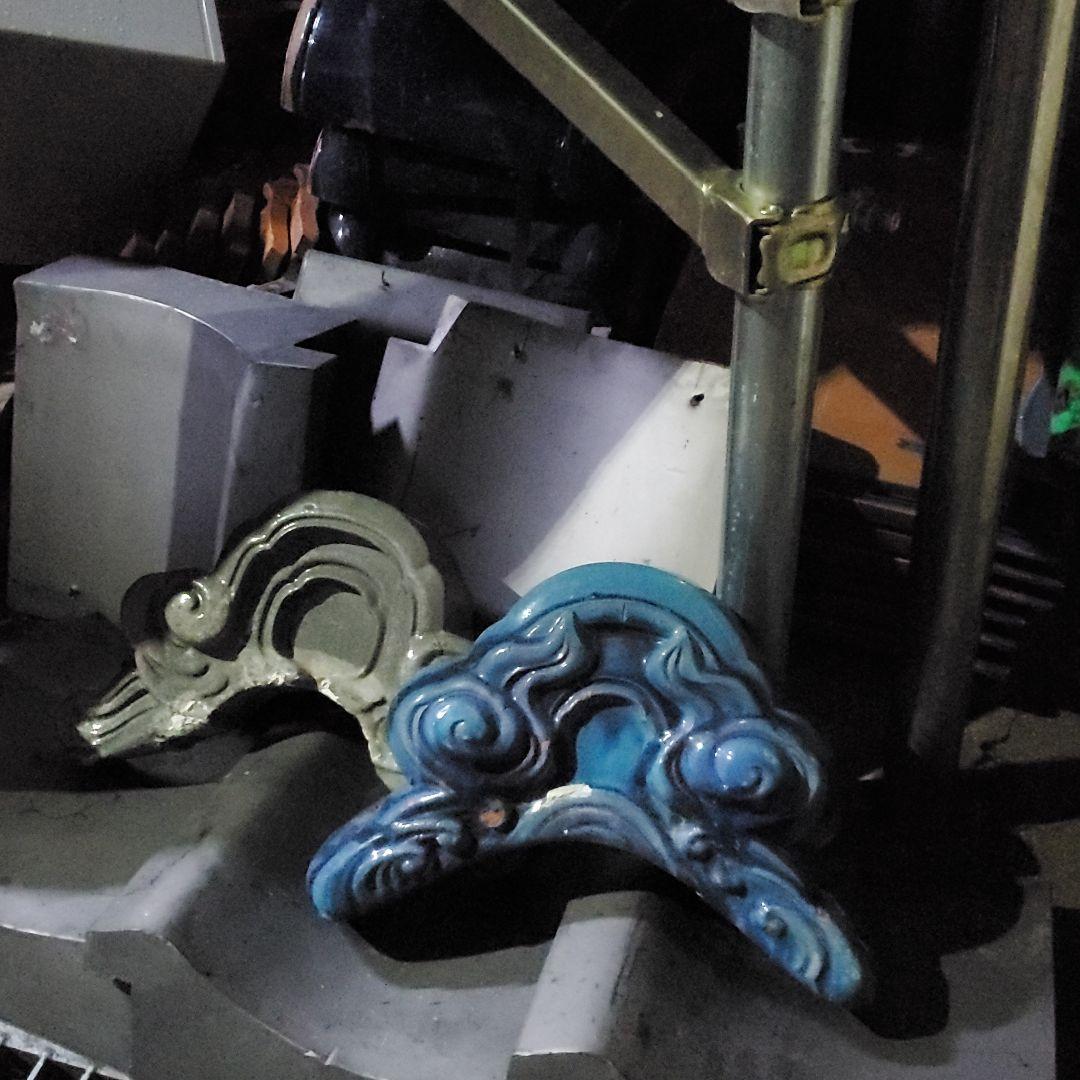 鬼瓦、一文字3枚セット