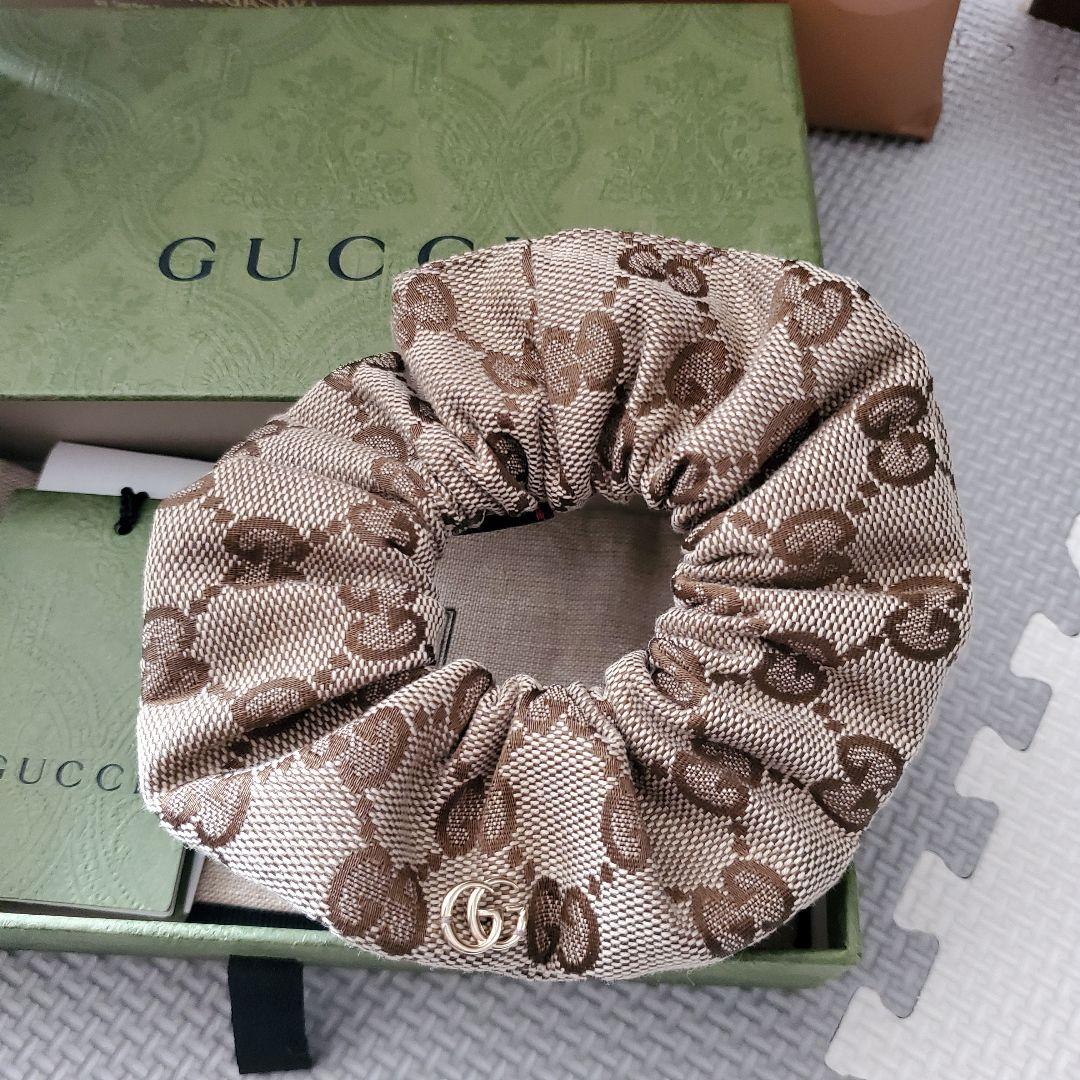 GUCCI GGパターン シュシュ