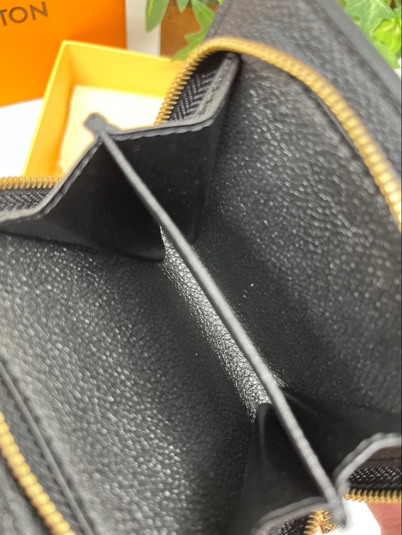 【美品】LOUIS VUITTON モノグラム アンプラント 二つ折り財布