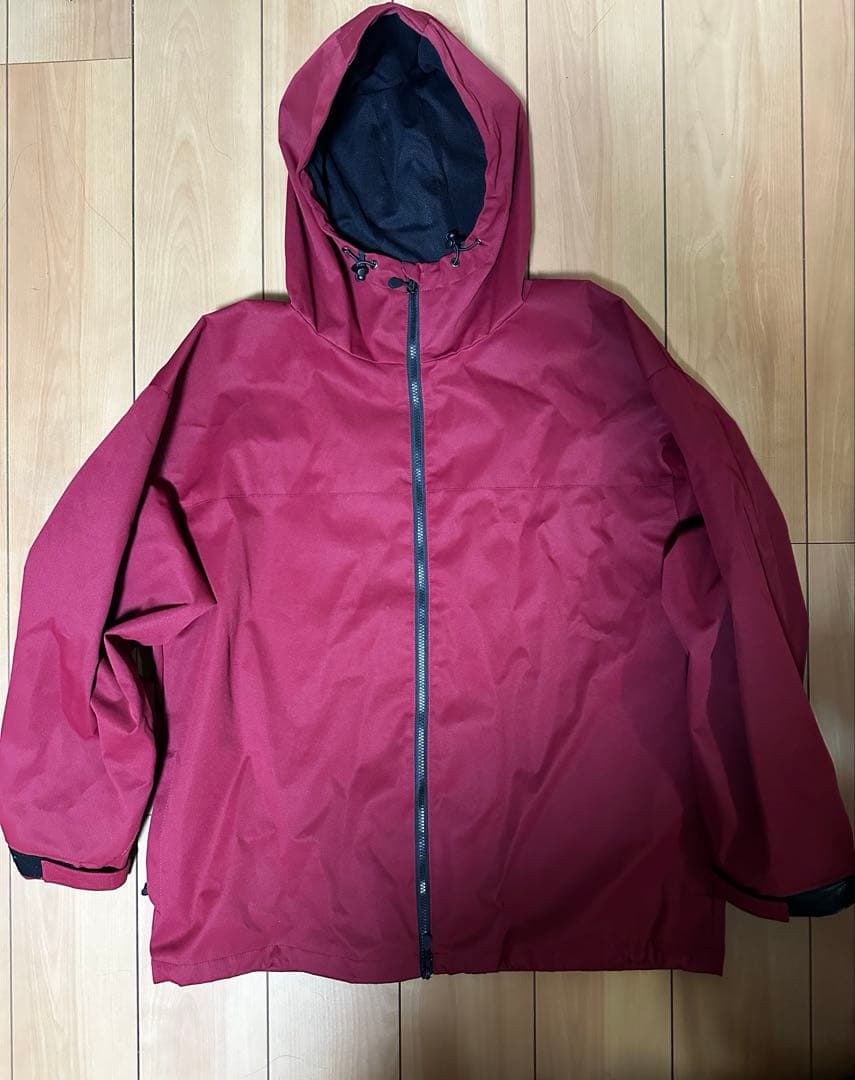 HIMAWANI エンジ スノーボードウェア上下 Mサイズ