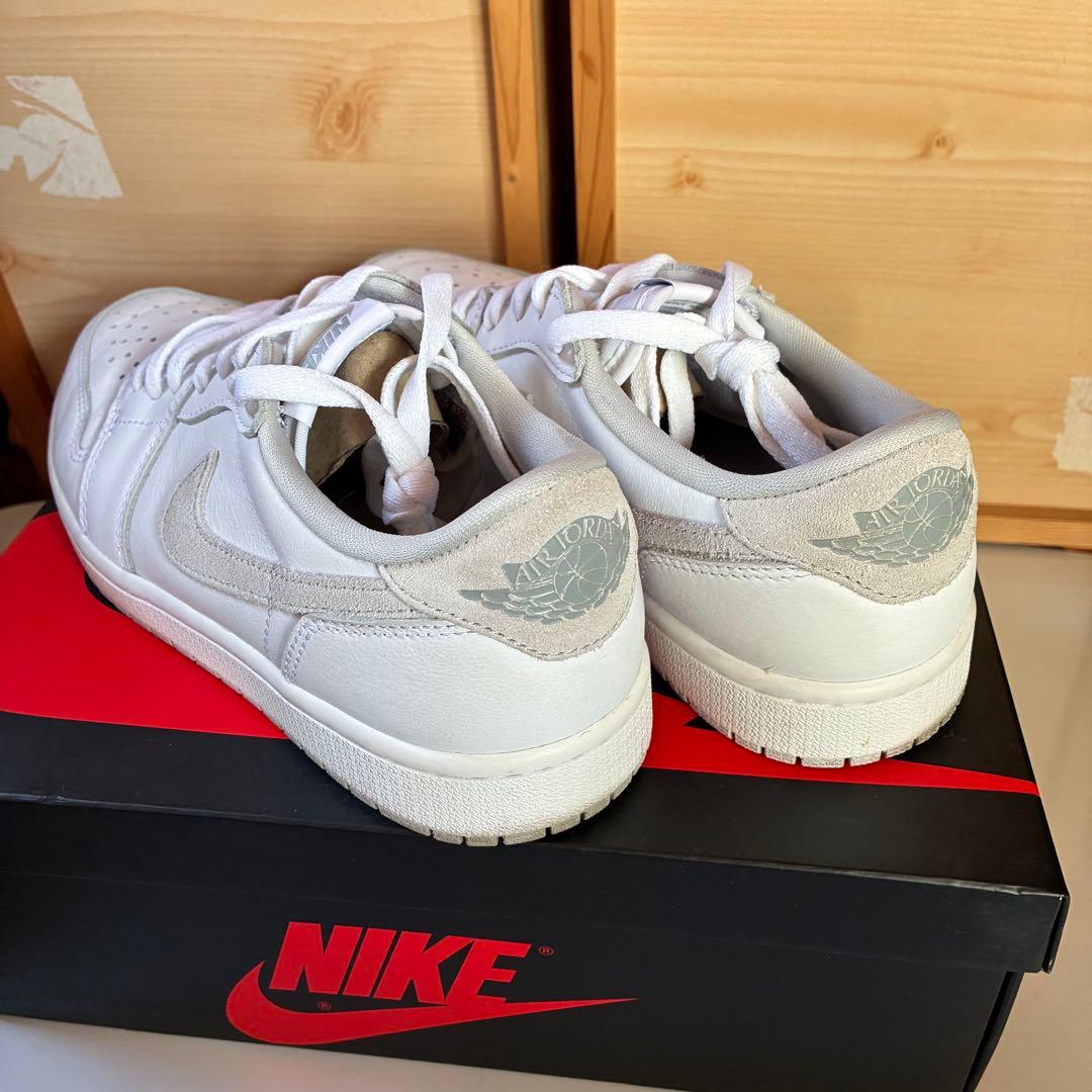NIKE エアジョーダン1 ローカット ホワイト