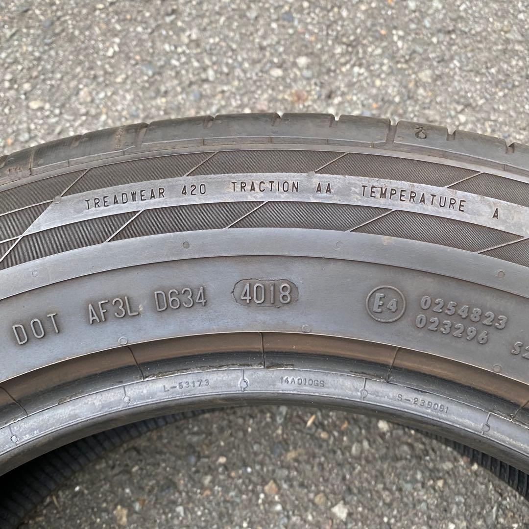 【4本セット送料無料】Continental 235/55R18 100V