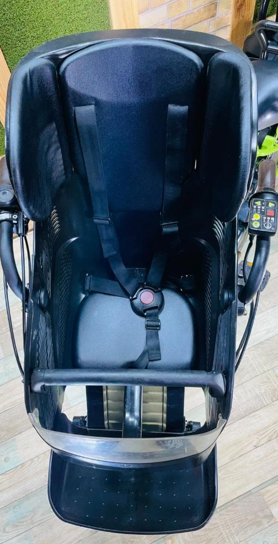 低価格 No１モデル グリーン系 ヤマハ 子供乗せ電動アシスト自転車 H2779