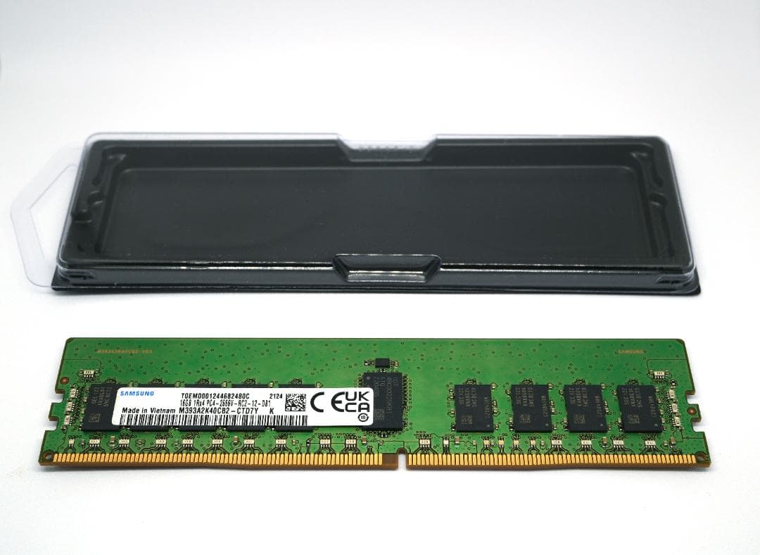 SAMSUNG DDR4-2666 ECC 16GB 1枚 サーバ用