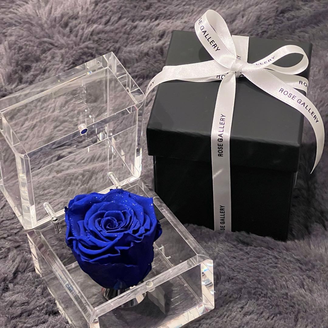 【美品】ローズギャラリー銀座 ミュゼ ダイヤモンドローズ エクセレントブルー M