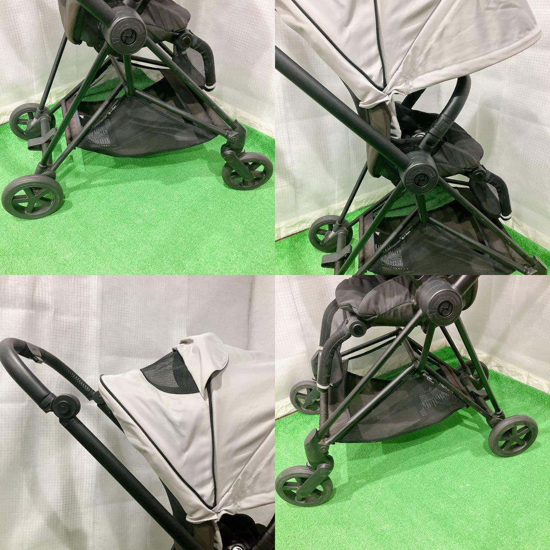 美品 サイベックス ミオス プラチナム グレー ベビーカー 即日発送