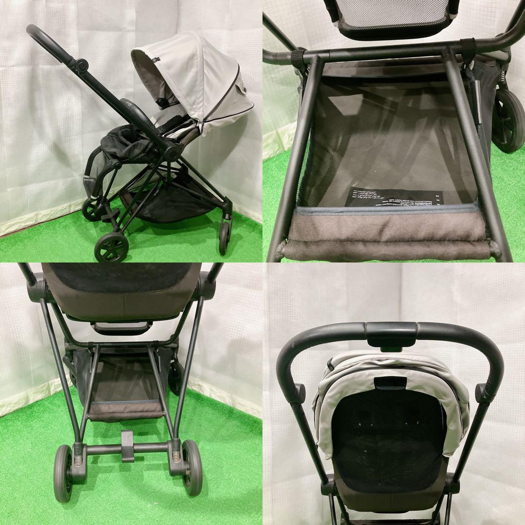 美品 サイベックス ミオス プラチナム グレー ベビーカー 即日発送