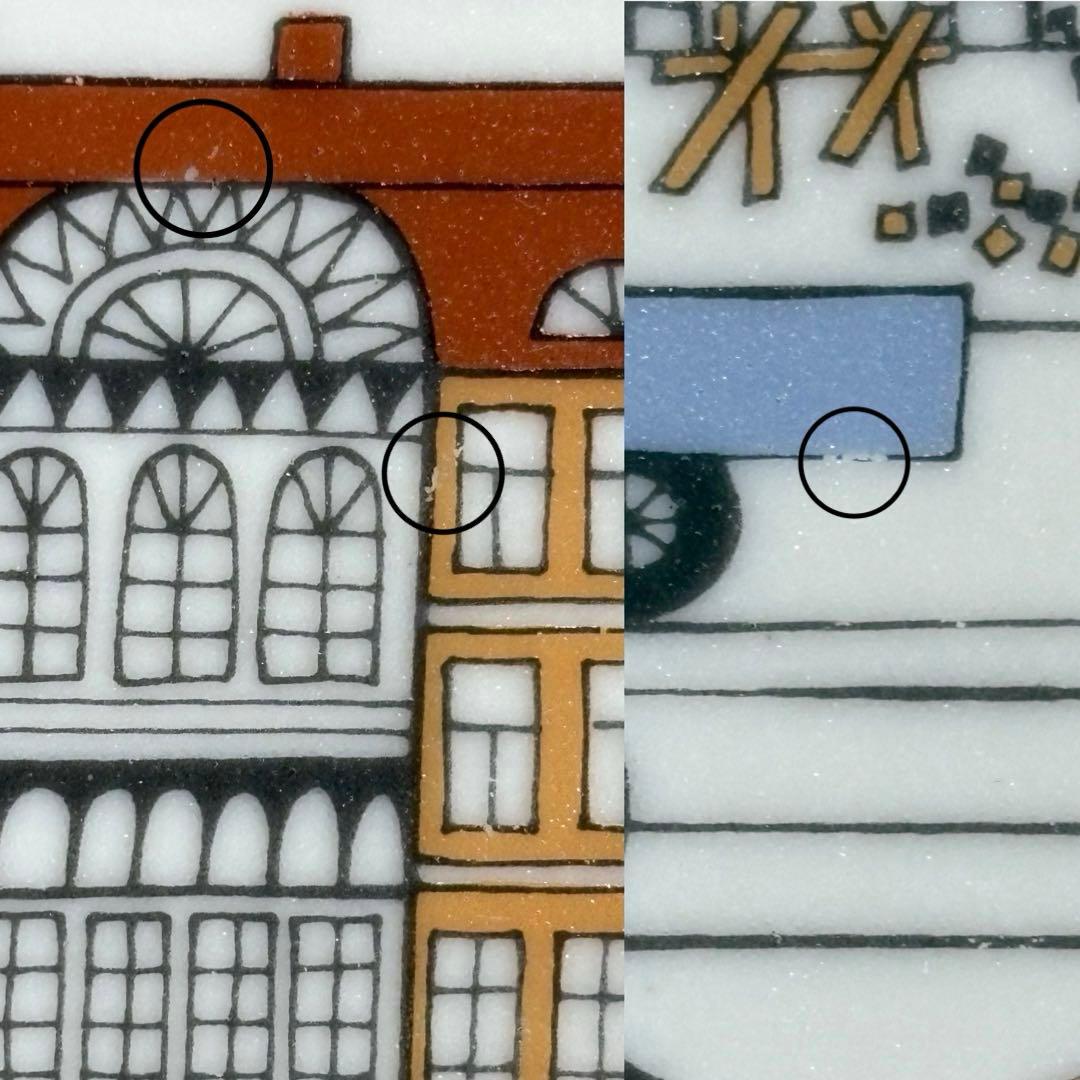 【別注品】ARABIA ウオシッキネン KTV(地方自治体労働者組合)プレート