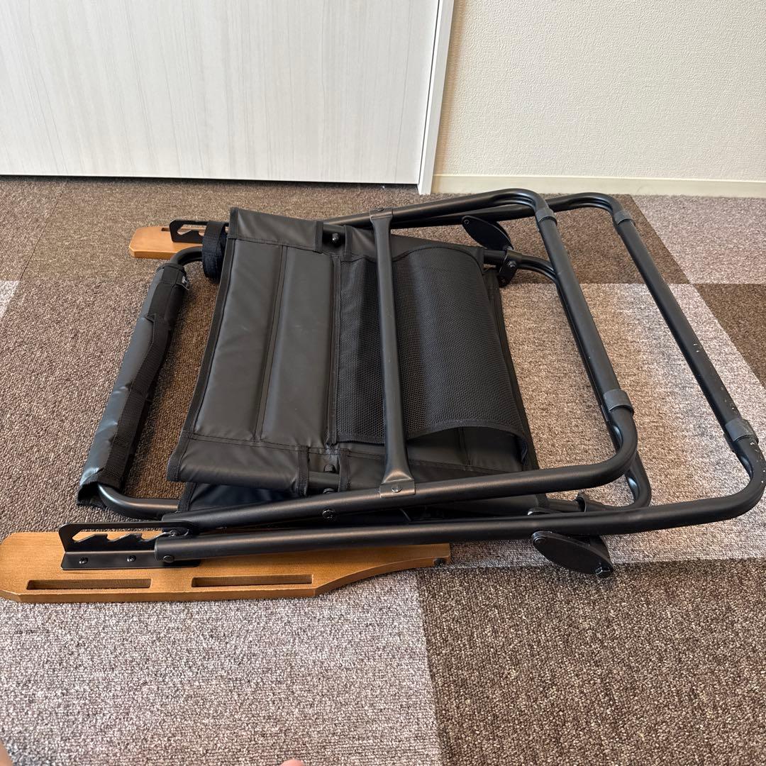 AS2OV アッソブアウトドアチェア ブラック