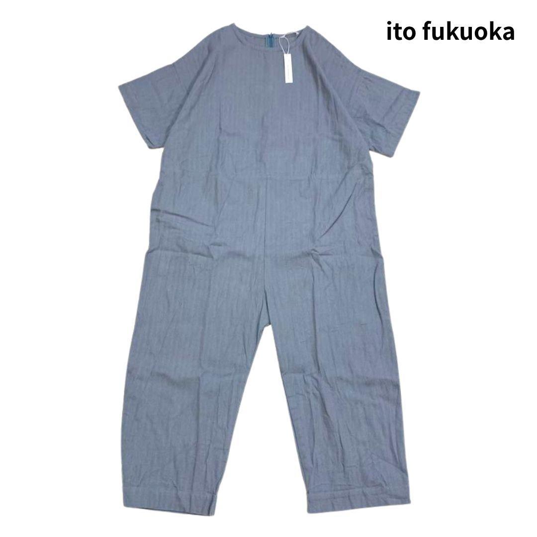 サロペット・オーバーオール・オールインワン ito fukuoka jump suit slim herringbone