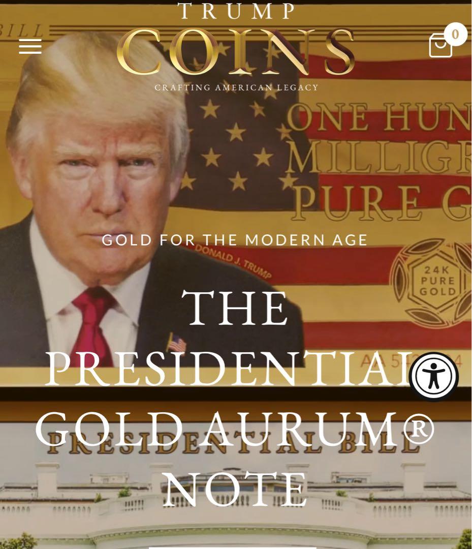 T*T様 Donald J. Trump  1オンス 銀製 トランプ銀貨