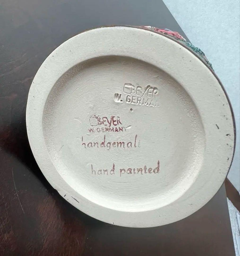 ドイツ土産　ビアジョッキ　ビアマグ　置物　陶器　アンティーク