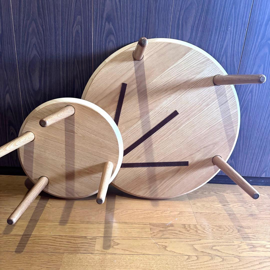 高野木工　リビングテーブル　丸テーブル　バルーンテーブル