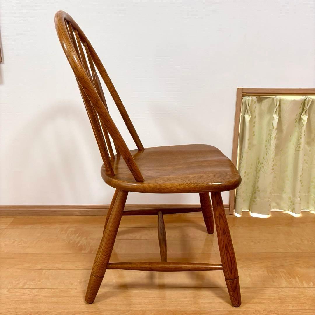 柏木工 KASHIWA ウィンザーチェア ダイニングチェア ビンテージ ②