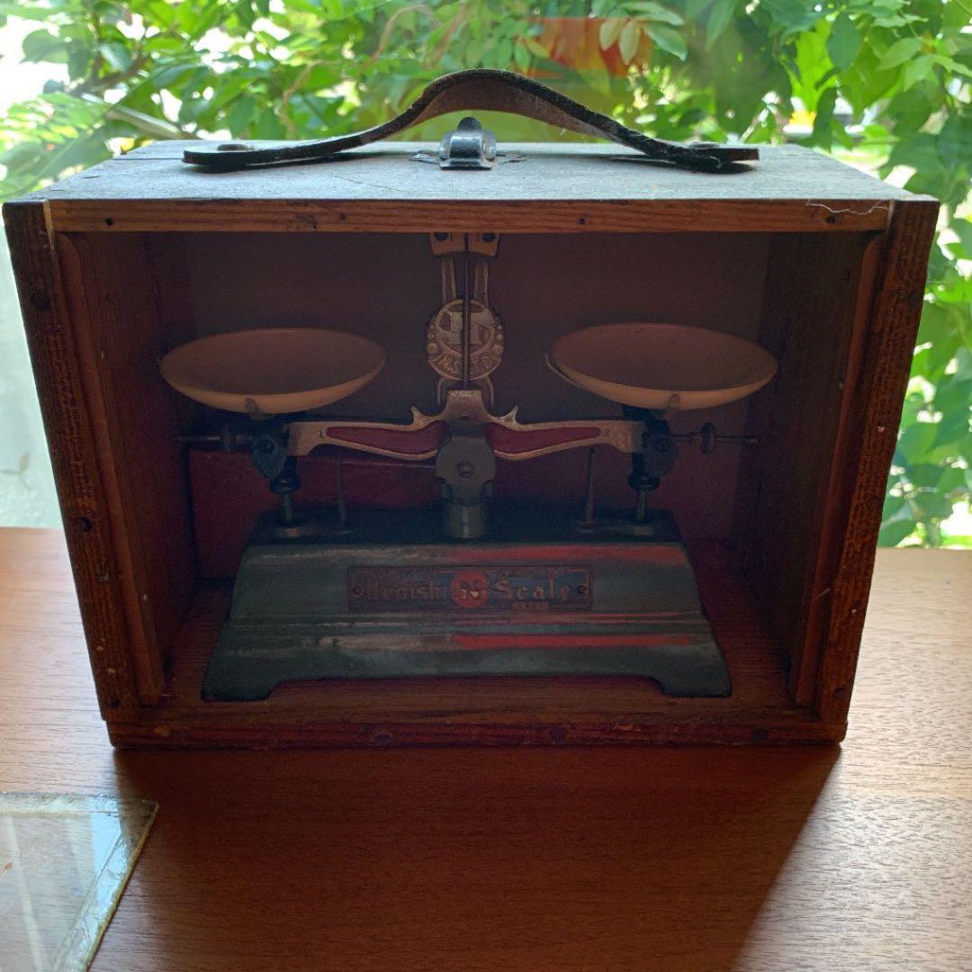 上皿天秤、分銅セット