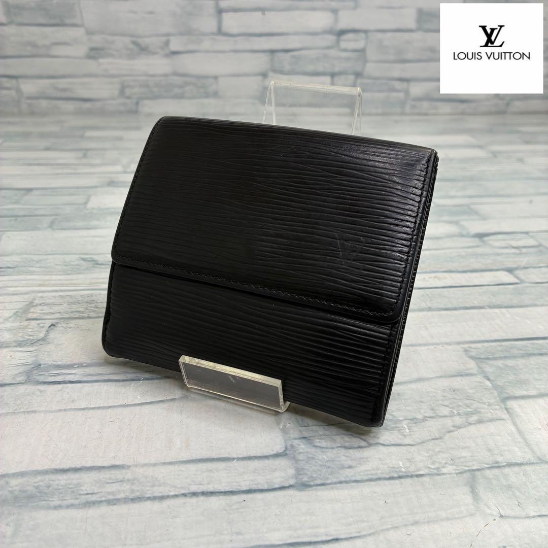 美品　50 VUITTON ルイヴィトン　エピ 二つ折り財布　Ｗホック eu4