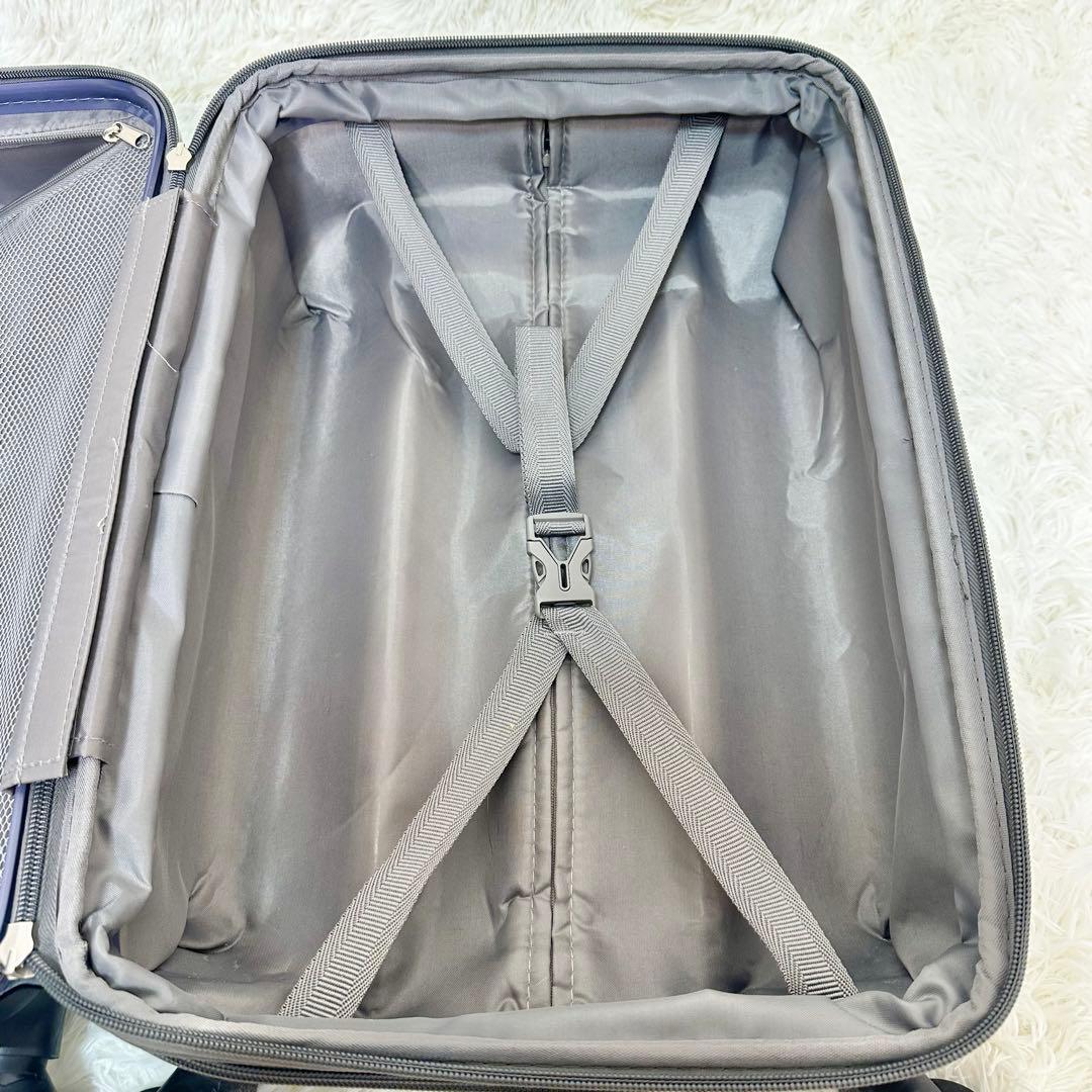 お買得✨ FREQUENTER スーツケース パールブルー 34L 4輪 静音