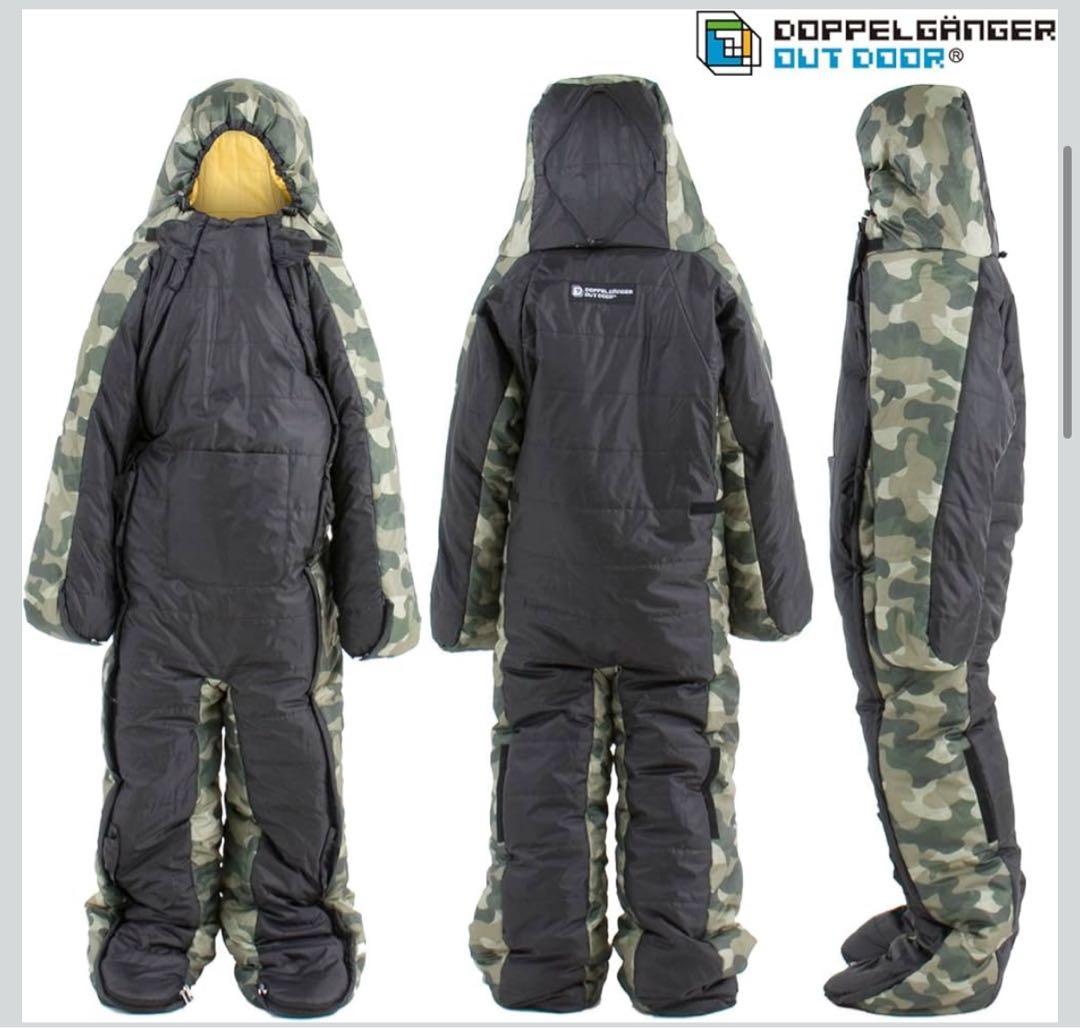 DOPPELGANGER OUTDOOR 迷彩寝袋