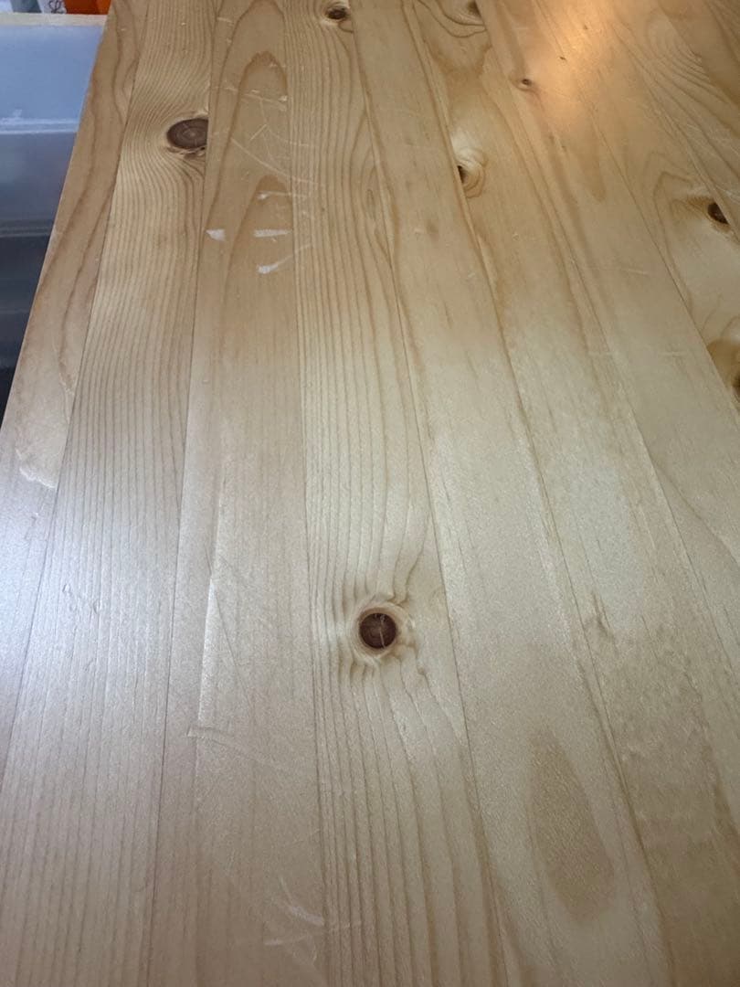 無印良品　パイン材4段チェスト