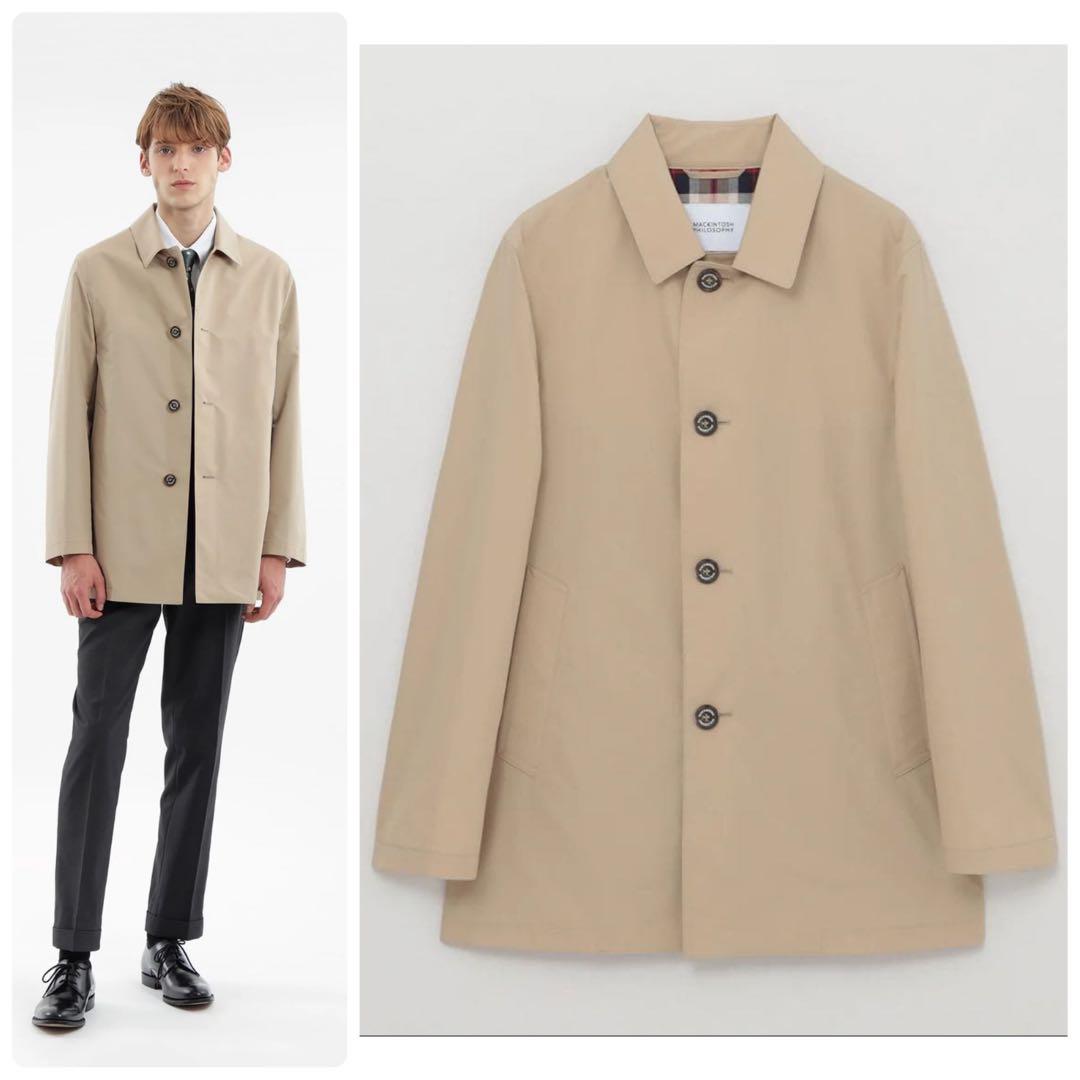 極美品　マッキントッシュフィロソフィー　DOVER ステンカラーコート　トレンチ