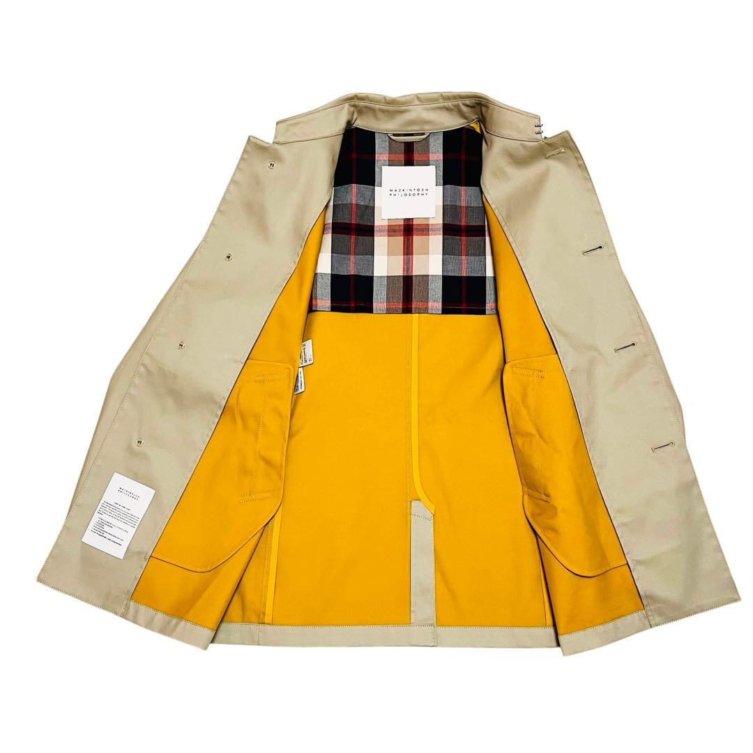 極美品　マッキントッシュフィロソフィー　DOVER ステンカラーコート　トレンチ