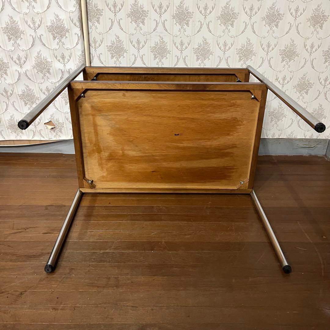 【アンティーク】アイアン 電話台 2段ラック キャビネット 飾り棚 古家具