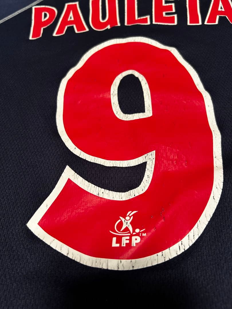 PSG パウレタ 03-04 半袖シャツ パリ直営店購入 正規品 M~L相当