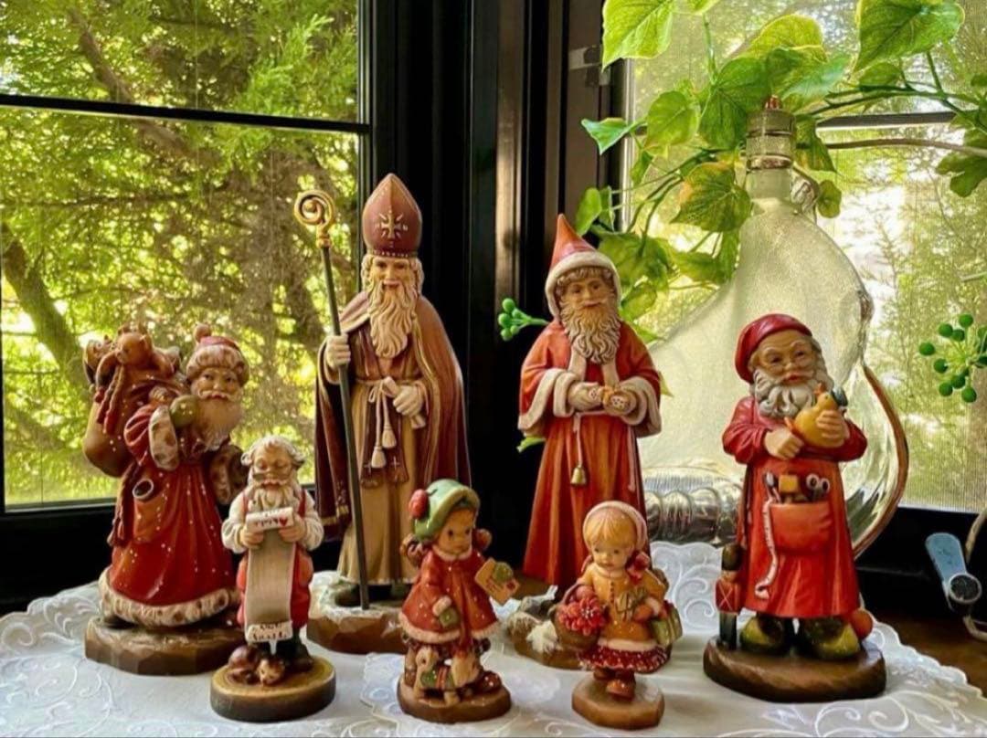 アンリ人形　ANRI ☆クリスマスに…☆ 23㎝　◆希少◆ 【聖ニコラウス・2】