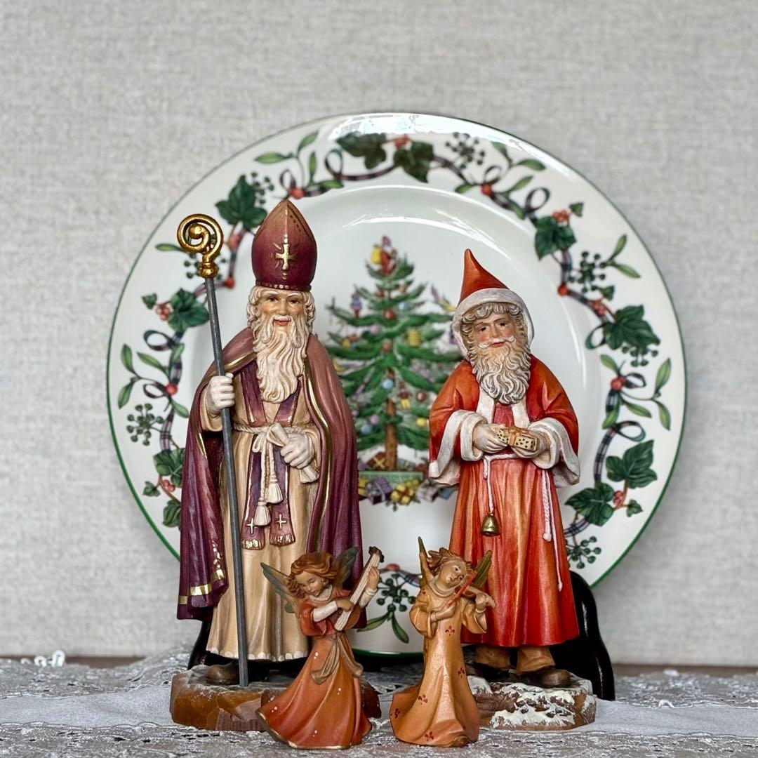 アンリ人形　ANRI ☆クリスマスに…☆ 23㎝　◆希少◆ 【聖ニコラウス・2】