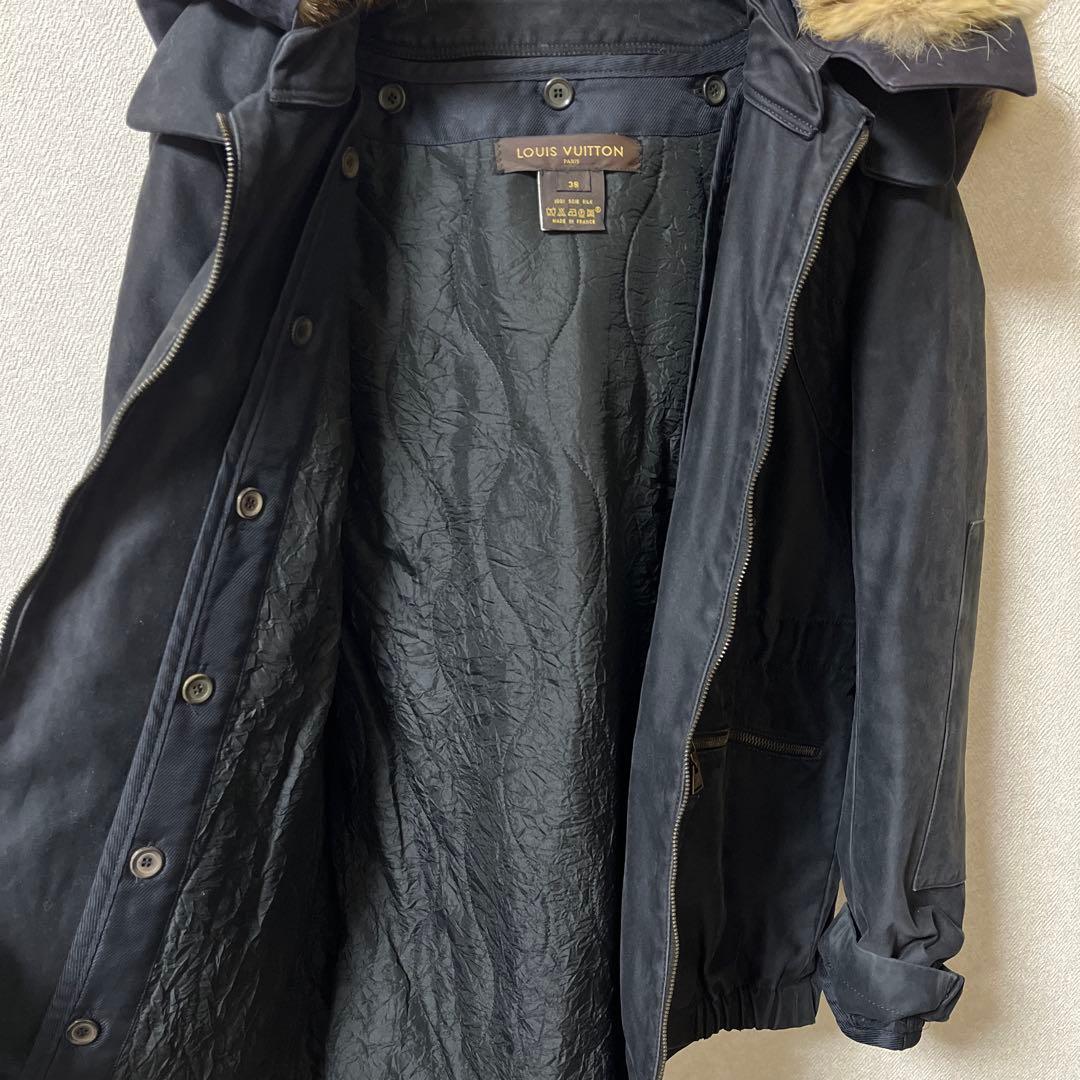 LOUIS VUITTON　ルイヴィトン ミリタリー コットン コート 38 M