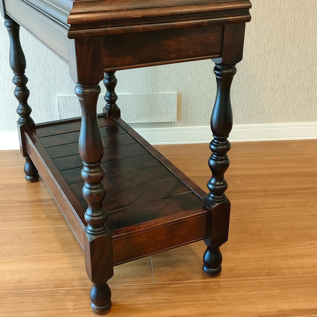 松本民芸家具　キャビネット　デスク　ワインラック