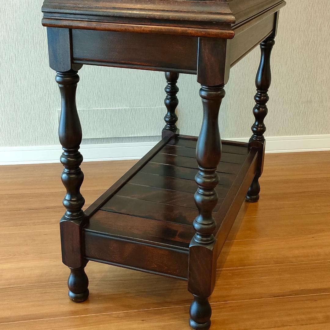 松本民芸家具　キャビネット　デスク　ワインラック