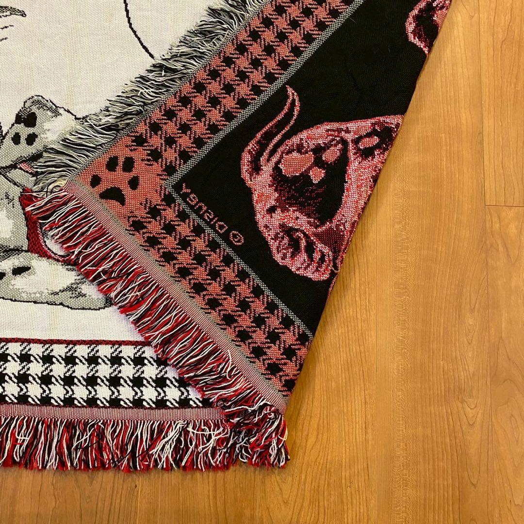 ディズニー 101匹わんちゃん ウーブンラグ USA製 140×124