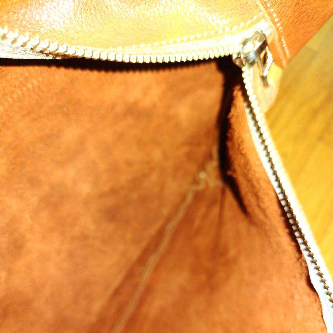 け*ん様 ハンドメイド　ボディバッグ　本革　クリーマー　特大　ブラウン　新品　1