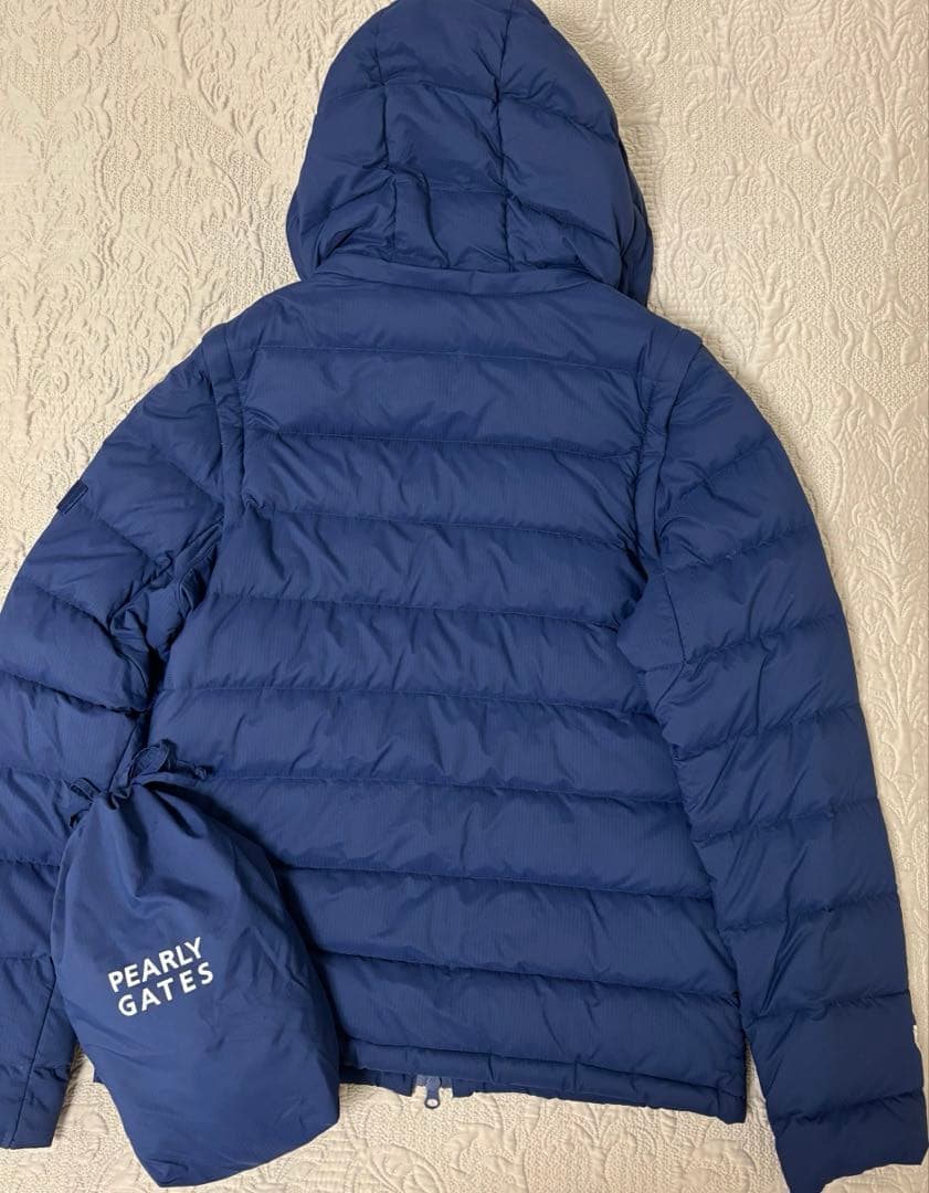 【定価5万円】新品 パーリーゲイツ　2WAYブルゾン　ネイビー／サイズ5