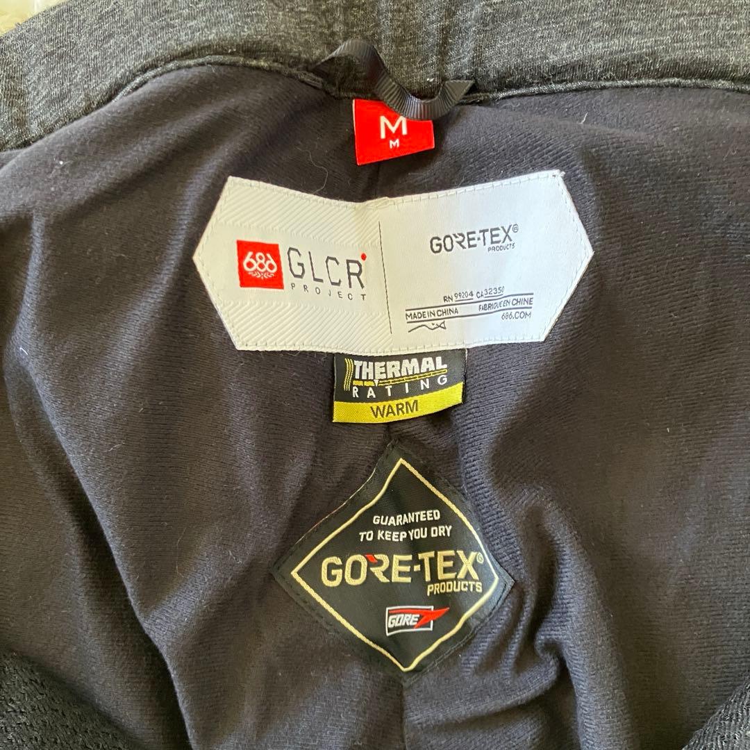 #13H✨686 GLCR✨ゴアテックス✨スノボ ウェア 上下セット メンズM