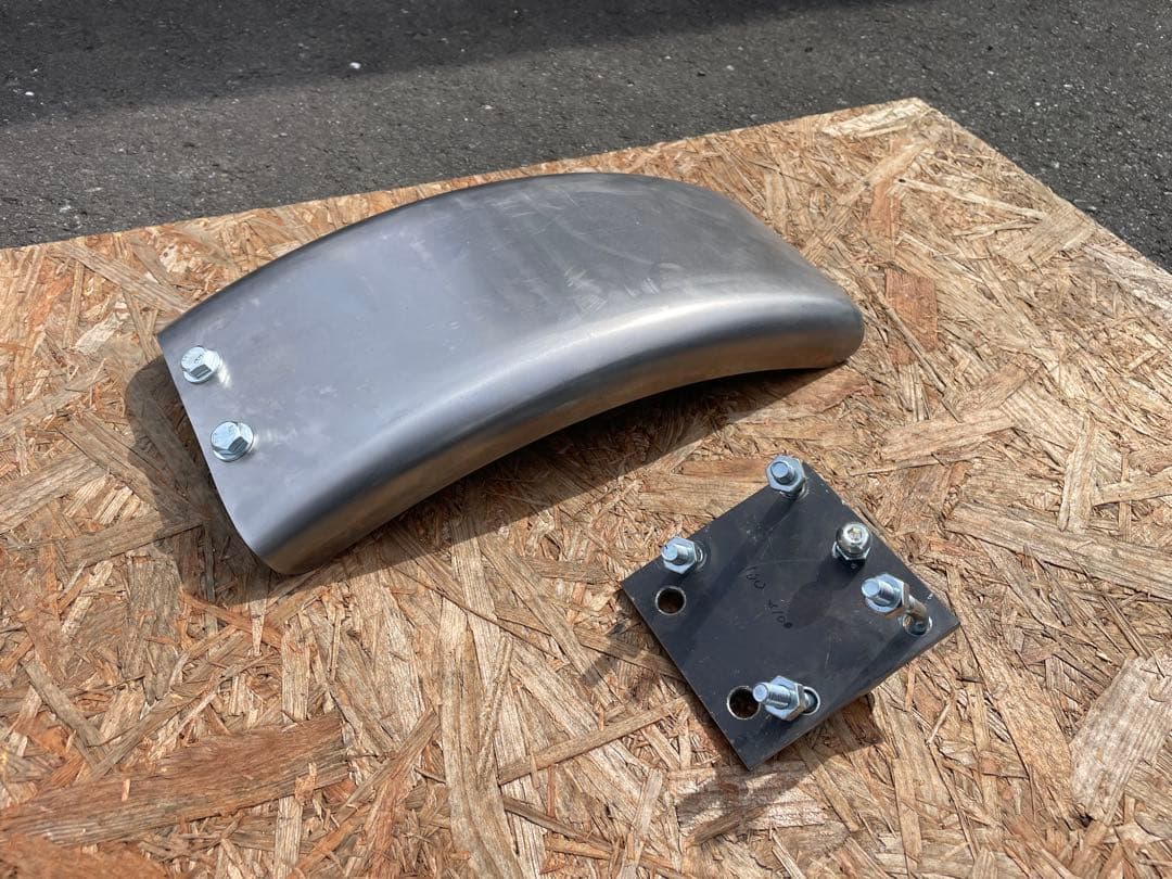 スティード400用ショートフラットフェンダーキット検バルカンドラッグスターt&f