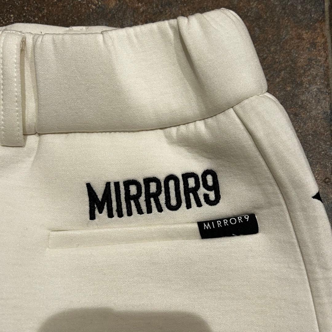 MIRROR9 セットアップ　ジャケット　スカート 星　ブラック　ホワイト