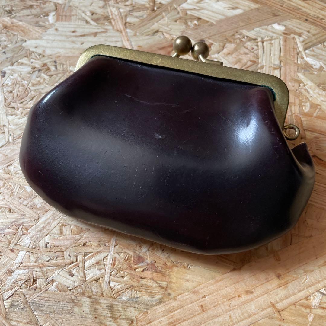 ⭐︎激レア⭐︎ N25 がま口　L'ECHOPPEコラボ　コードバン　小サイズ