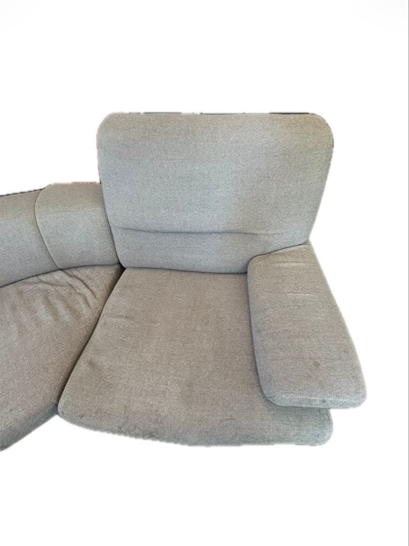 ニトリ ローソファ L字 コーナーソファ 布張り 国分寺引き取り限定