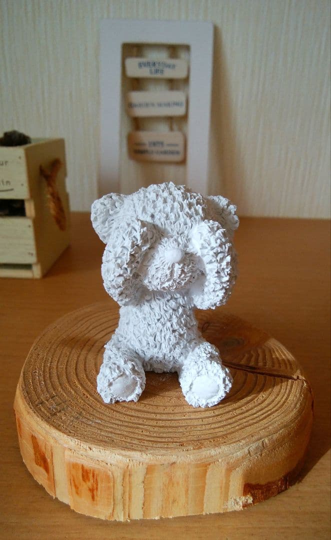 ◁クマさんのアロマストーン　2個セット▷