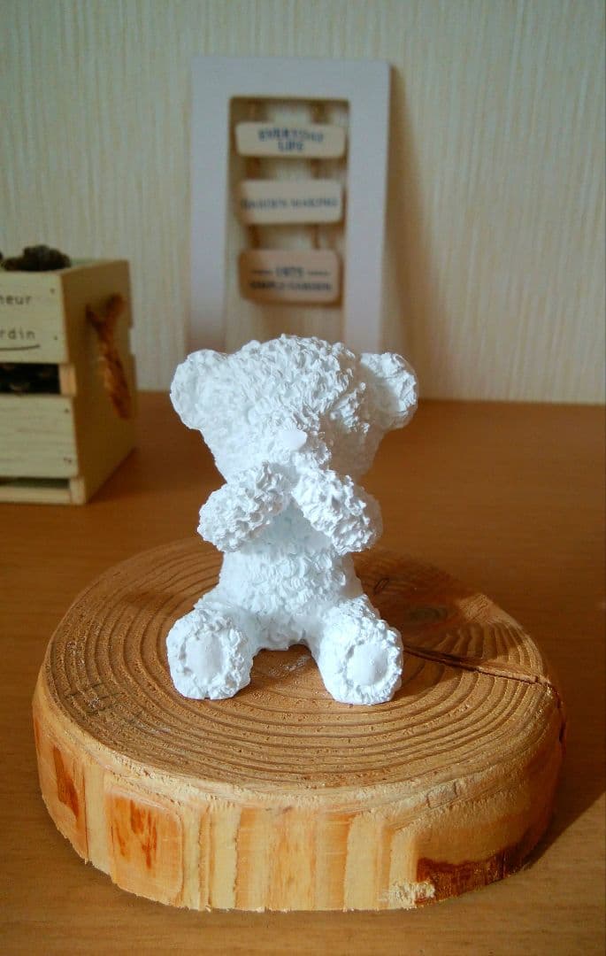 ◁クマさんのアロマストーン　2個セット▷